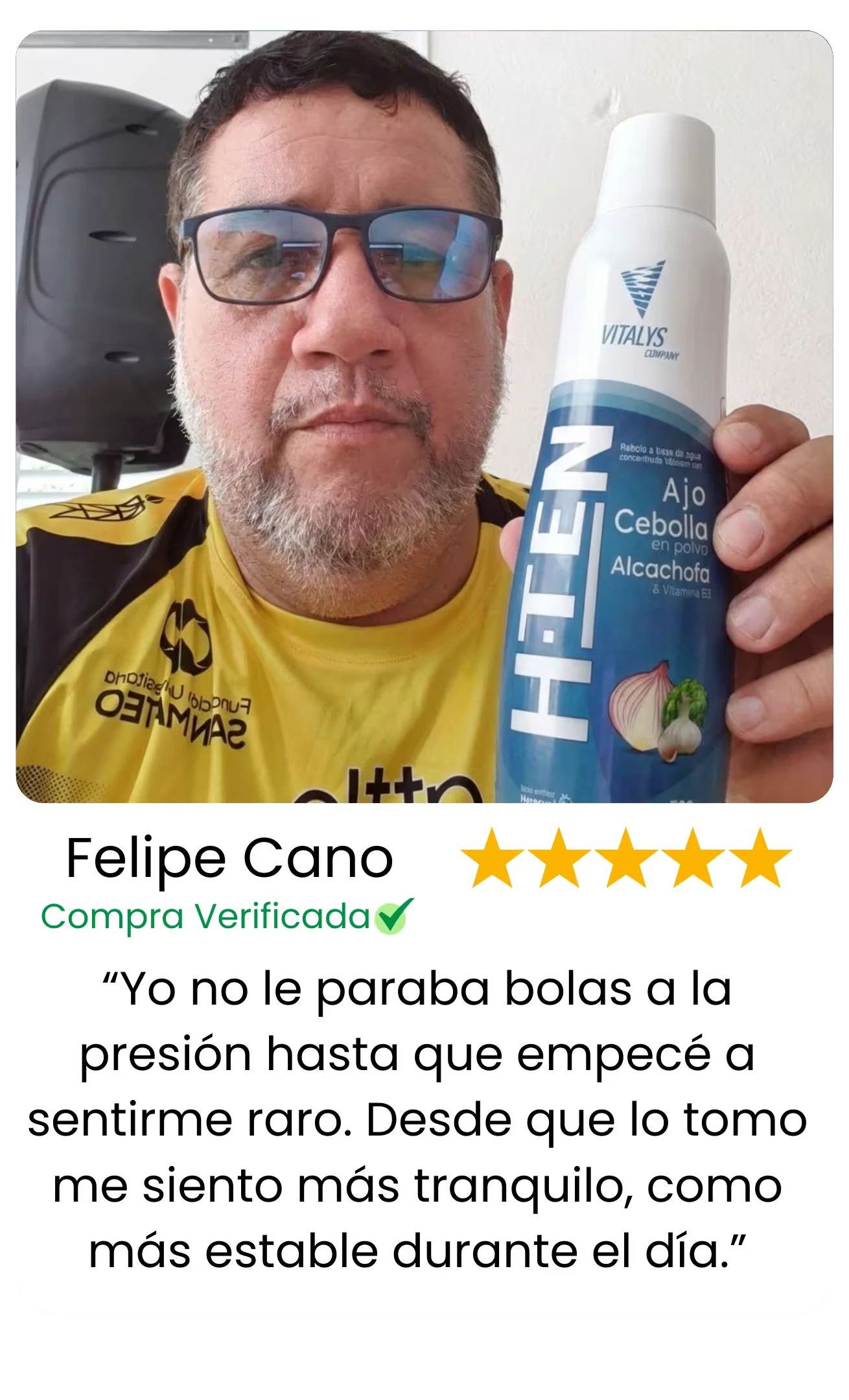 Reseña de H-TEN proporcionada 4